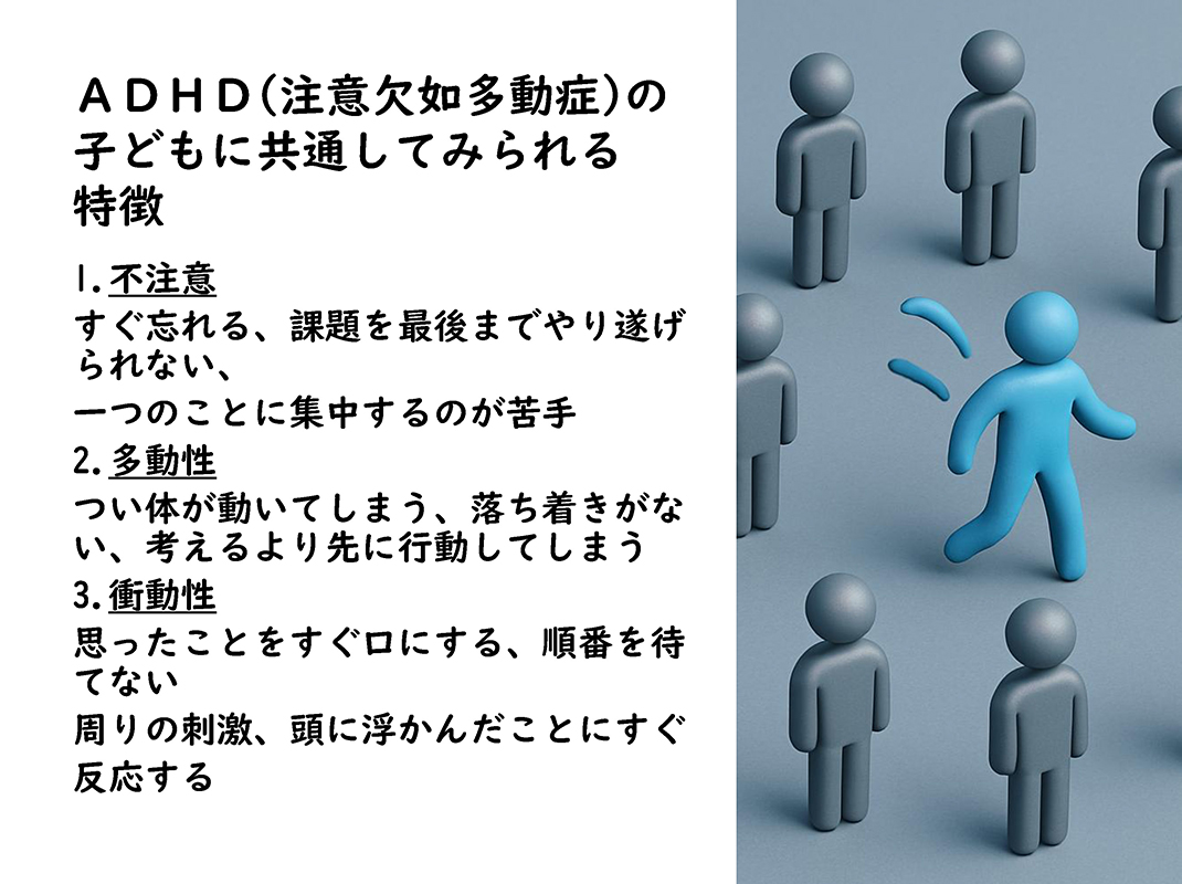 資料13／ADHDの子どもに共通して見られる特徴